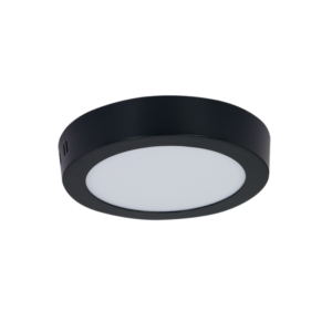 Brightstar CF536 Matt Black 12W LED Aluminium Ceiling Fitting (4000K, 780 Lumen)
