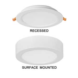 Brightstar CF538 White 18W LED Polycarbonate 2-in-1 Surface/Recessed Ceiling Fitting