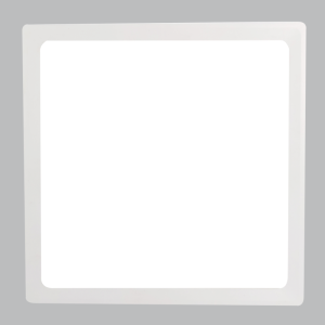 Brightstar Square White LED Ceiling Fitting with 3 CCT Dip Switch (300mm)