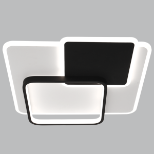 Brightstar CF612 CCT Black and White 45W LED Ceiling Fitting with 3-Way Color Temperature Switch