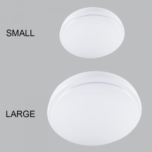 Brightstar CH006 Warm White LED Ceiling Fitting with Polycarbonate Cover (12W/18W Options)
