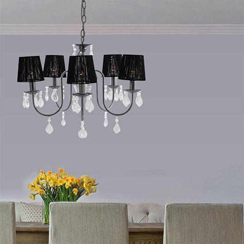 5 Light Crystal Chandelier