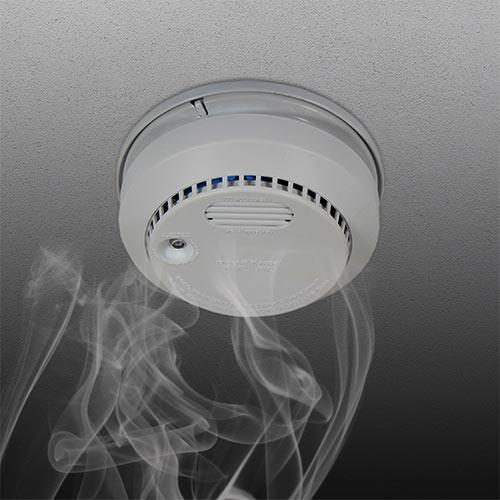 Smoke Detector With Photoelectric Sensor