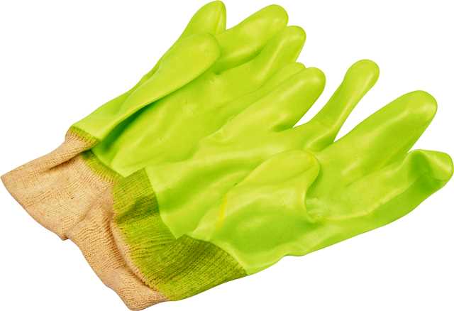 GLOVE COM SABS PVC KNIT CF H/VOS PK2 LL