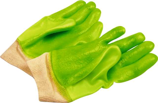 GLOVE COM SABS PVC K/CF H/D H/VOS PK6 L