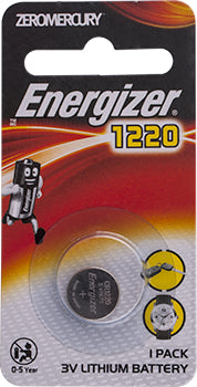 Energizer 3V Lithium Coin Battery (1 Pack)  (Moq 12) Cr1220Bp1