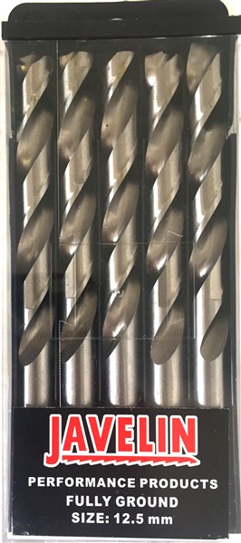 Drill Bit Hss Pkt5  12.5Mm Din338