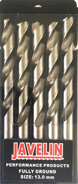 Drill Bit Hss Pkt5  13.0Mm Din338