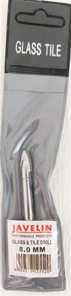 Drill Bit Glass & Tile 8.0Mm Sleeve