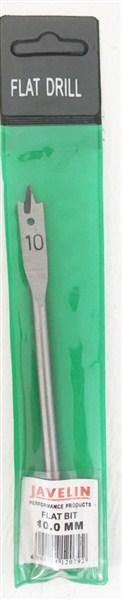Drill Bit Flat Wood Sleeve 10.0Mm Jav