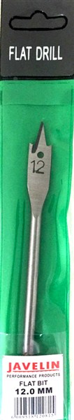 Drill Bit Flat Wood Sleeve 12.0Mm Jav