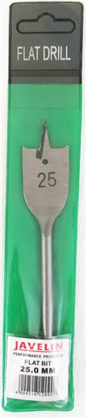 Drill Bit Flat Wood Sleeve 25.0Mm Jav