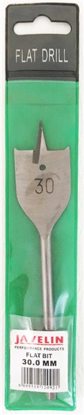 Drill Bit Flat Wood Sleeve 30.0Mm Jav