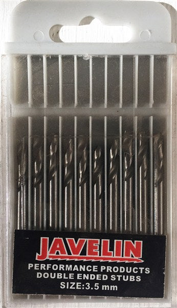 Drill Bit Hss Stub/De Pkt 10  3.5Mm