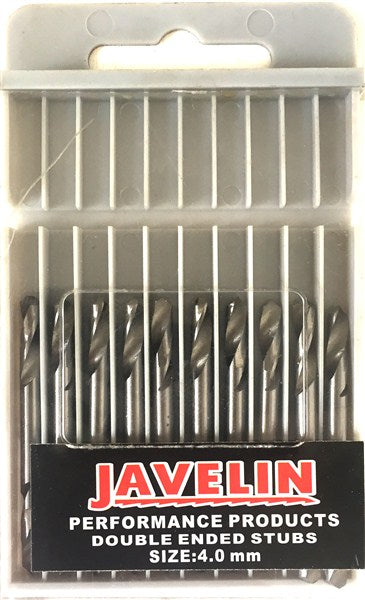 Drill Bit Hss Stub/De Pkt 10  4.0Mm