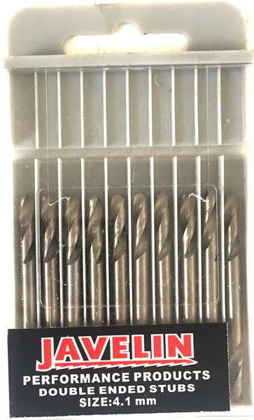 Drill Bit Hss Stub/De Pkt 10  4.1Mm