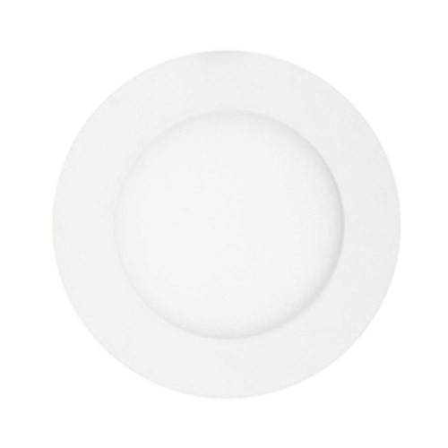Straight Led Round Panel Downlight 6W Natural White
