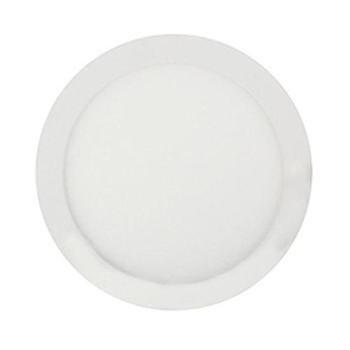 Straight Led Round Panel Downlight 18W Natural White