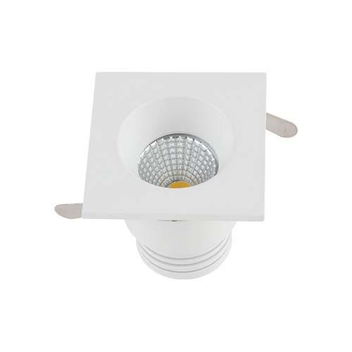 Major Tech Led Square Downlight 3W - 50Mm Cut Out