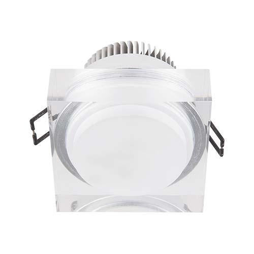Major Tech Led Acrylic Column Downlight 3W - 60Mm Cut Out