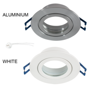 Brightstar Die Cast Aluminium Splashproof Downlighter with Glass