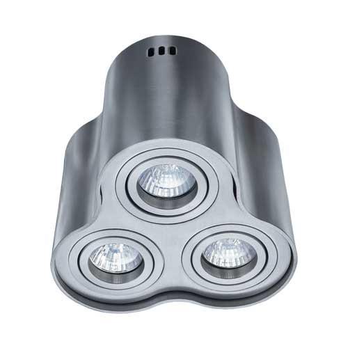 Triple Cylinder Downlight - Aluminium