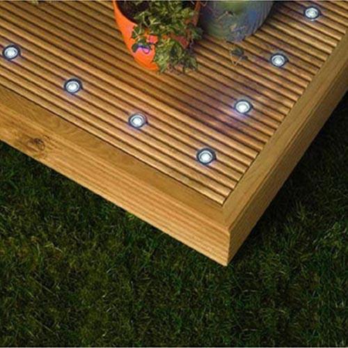 Led Outdoor Deck Lighting White