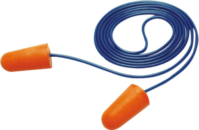 EARPLUG MATSAFE PU-FOAM WITH CORD EN (Min Order in Qty's of 200)