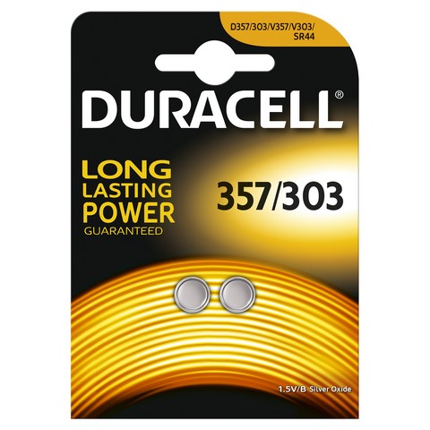 Duracell Battery Silver 303 2X10 Card Box