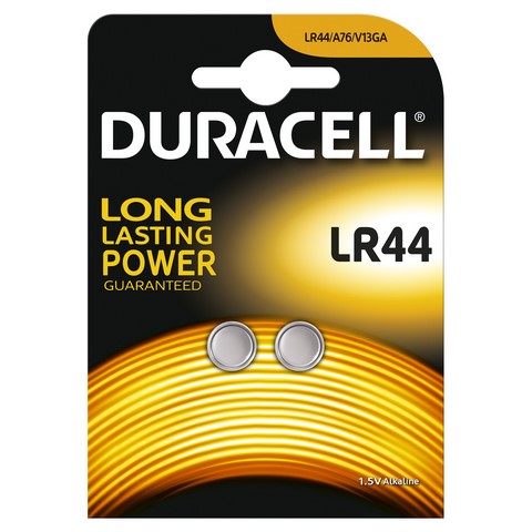 Duracell Battery Alkaline Lr44 2X10 Crd Box