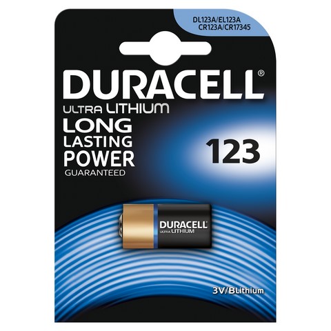 Duracell Battery Hpl 123 1X10 Card Box