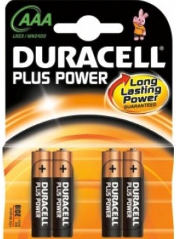 Duracell Battery Plus Pwr Aaa 4X10 Card Box