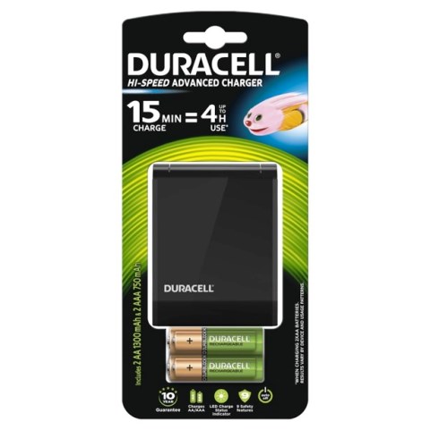 Duracell Battery Charger 15Min 2Aa/Aaa Each