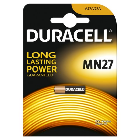 Duracell Battery Alkaline Mn27 1X10 Crd Box