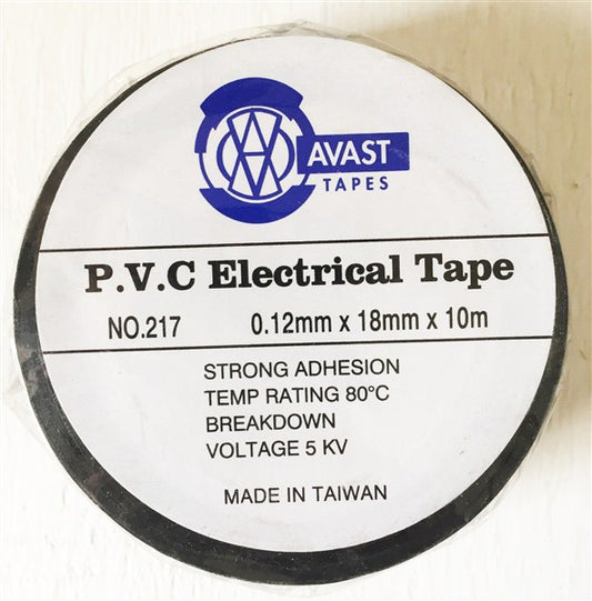 Insulation Tape 10 Mt Pvc Black