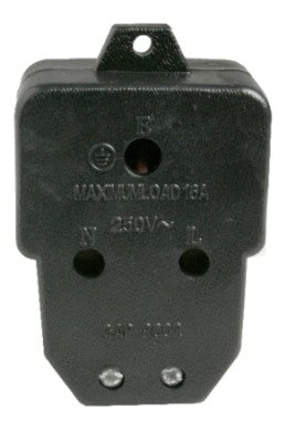 Coupler Janus 2*16Amp Rubber