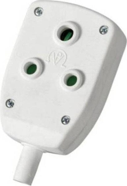 Coupler Janus 2*16Amp Nylon (White) Lm1391