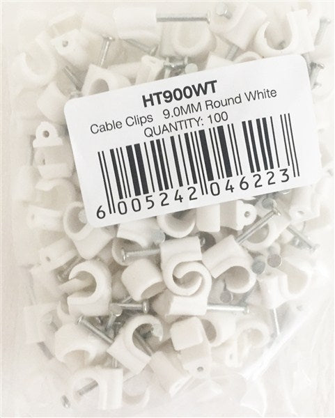 Saddles Pvc  9Mm Round Box 100