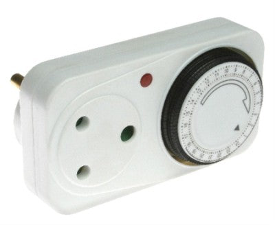 Plug Timer 24 Hour 16A 230V