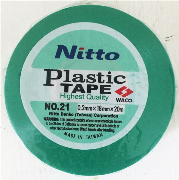 Nitto Plastic Tape Green