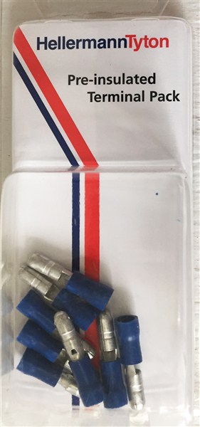 Terminal Pp Insul Pigback Discon 6.35X0.8Mm Pkt6 Prpk23