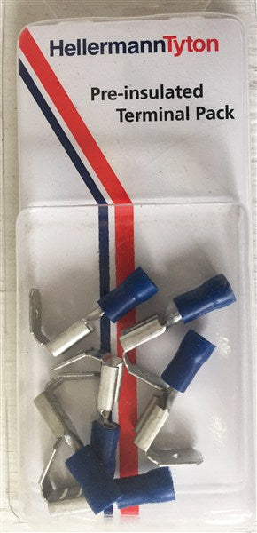 Terminal Pp Insul Male Bullet Conn 4Mm Pkt8 Prpk24