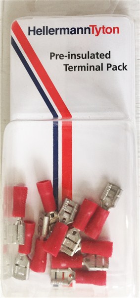 Terminal Pp Insul Fem Bullet Conn 4Mm Pkt8 Prpk26