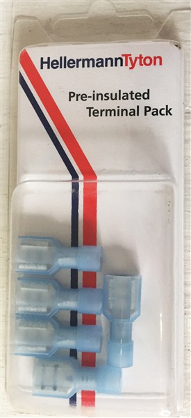 Terminal Pp Insul Fem Discon 6.35X0.8Mm Pkt8 Prpk35