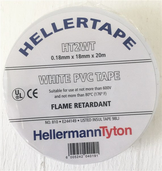Insulation Tape Pvc Flame Retard 20Mt White