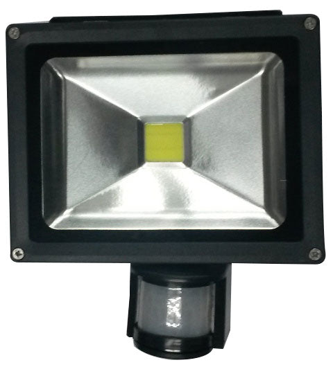 Floodlight Led C/W Sensor 20W 230V 1400Lm 30000Hrs