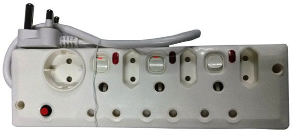 Multiplug  7 Way Surge Prot 3*15