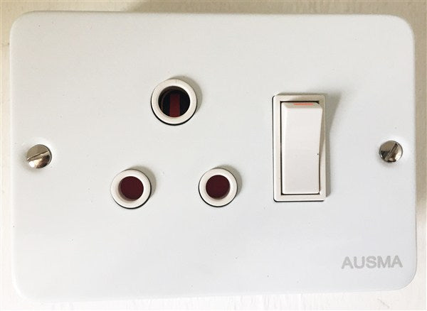 Switch Industrial Socket  Single 50X100 Ams01