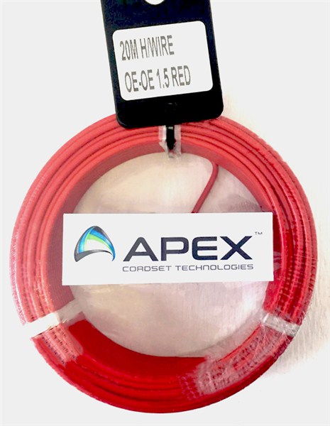 Wire Housewire Prepack  Red 1.5Mm X 20Met