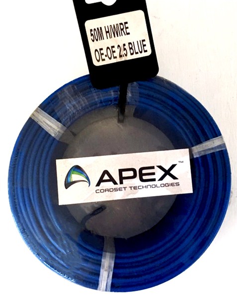 Wire Housewire Prepack Blue 2.5Mm X 50Mt